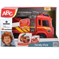 ABC Fredy Fire tűzoltóautó fénnyel és hanggal 25cm - Simba Toys
