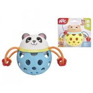 ABC Panda Csörgőlabda fogantyúval és rágókával - Simba Toys