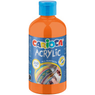 Acrylic Akril festék narancssárga színben 250ml - Carioca