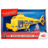 Action Series Mini: Mentő helikopter 15cm - Dickie Toys