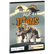 Ars Una: Age of the Titans 1.osztályos vonalas füzet A/5 14-32