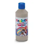 Acrylic 250ml-s akril festék ezüst színben - Carioca