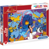 Aladdin Supercolor puzzle 104db-os - Clementoni