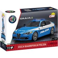 COBI: Alfa Romeo Giulia Quadrifoglio rendőrautó építőjáték (24606)