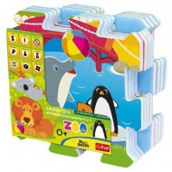 Állatkerti móka szivacs puzzle - Trefl