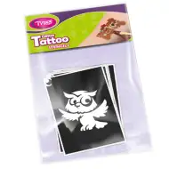 Állatos csillámtetoválás sablon szett 10db-os