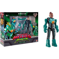 Quantum Heroes: Dinoster Oz akciófigura zöld páncéllal 20 cm