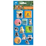 Animal Planet 3D pufi matrica szett 10x22cm-es íven