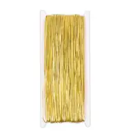 PlayBox: Elasztikus arany színű zsinór 50 méteres tekercs 1mm-es vastagsággal