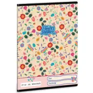 Ars Una: Flower Power kockás füzet A/5 27-32