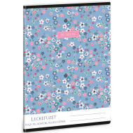 Ars Una: Pearl Blossom virág mintás leckefüzet A/5