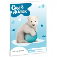 Ars Una: Cuki Állatok - Jegesmedve kockás füzet A/5 27-32