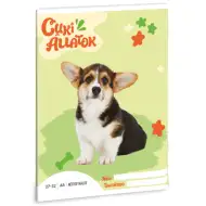 Ars Una: Cuki Állatok - Welsh Corgi kockás füzet A/5 27-32