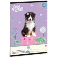 Ars Una: Cute Animals - Aussie A/5 1.osztályos vonalas füzet 14-32