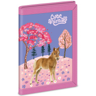 Ars Una: Cute Animals lovas pénztárca 9x12,5x2cm