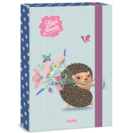 Ars Una: Fresh flowers süni mintás füzetbox A/4