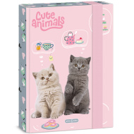 Ars Una: Cute animals - tea party cicás füzetbox A/5