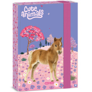 Ars Una: Cute animals - Horse lovas füzetbox A/5