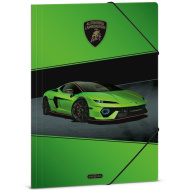 Ars Una: Zöld Lamborghini gumis dosszié A/4-es méret