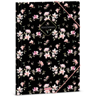 Ars Una: Magnolia virágos gumis dosszié A/4-es méret