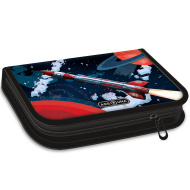 Ars Una: Space explorer kihajtható töltött tolltartó 12,8x19,3x3,6 cm