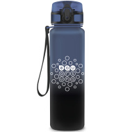 Ars Una: Stormy Night kék-fekete színátmenetes matt BPA-mentes kulacs 600 ml