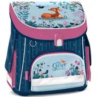 Ars Una: My Secret Garden mágneszáras iskolatáska, hátizsák 33x41x24cm