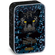 Ars Una: Black panther többszintes tolltartó 15,5x22,5x4,5cm