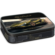 Ars Una: Sárga Lamborghini többszintes tolltartó 15,5x22,5x4,5cm