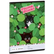 Ars Una: Think Pink cicás kockás füzet A/5 27-32