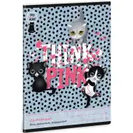 Ars Una: Think Pink cuki cicás leckefüzet 38 lapos A/5