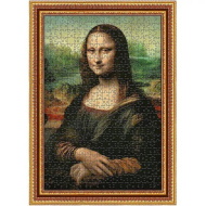 ArtFrame: Leonardo Da Vinci - Mona Lisa 500db-os puzzle kerettel - Trefl