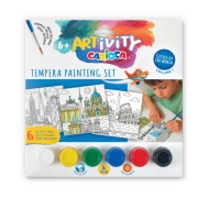 ARTivity Tempera festőkészlet 6x10ml temperával - Amerika - Carioca