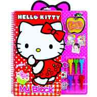 Hello Kitty kreatív spirálos színező