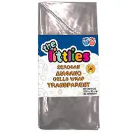 Átlátszó celofán csomagolópapír 70x100cm 2 ív