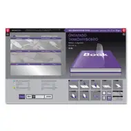 Átlátszó virágmintás öntapadós tankönyvborító 50x31