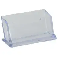 Spirit: Áttetsző asztali névjegykártya tartó BC70