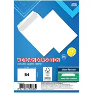 Spirit: Fehér boríték B4 25x35cm 10db-os csomag