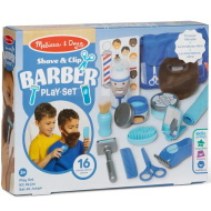 Melissa&amp;Doug: Barber shop borbély játékszett - Spin Master