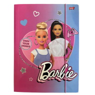Barbie mintás gumis mappa A/4-es méret