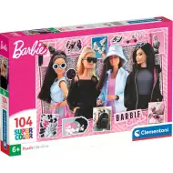 Divatos Barbie babák 104db-os Supercolor puzzle - Clementoni