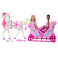 Barbie Diótörő - Havas Szán Készlet Paripával - Mattel