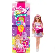 Barbie: Party Reveal meglepetés baba Francia buldog kutyussal - Mattel