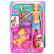 Barbie Kutyasétáltó Görkoris Szett - Szőke Baba - Mattel