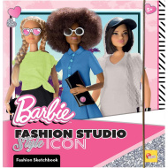 Barbie Style Icon színező és öltöztető szett - Lisciani