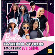 Barbie Together We Shine színező és öltöztető szett - Lisciani