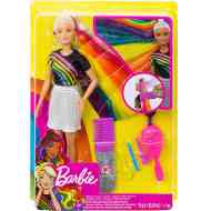 Barbie Szivárványhaj baba szőke hajjal - Mattel