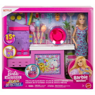 Barbie Mysteries: Beach Detectives - Vattacukor stand játékszett babával - Mattel