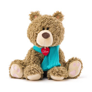 Bariboo maci plüssfigura sállal 30cm - Lumpin