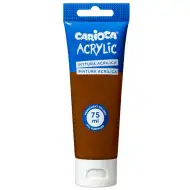 Acrylic 75ml-s akril festék barna színben - Carioca